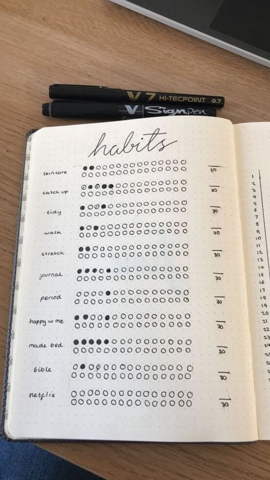 🎨 🖌️ romanticize your routine: Ежедневник: 30 дней креатива