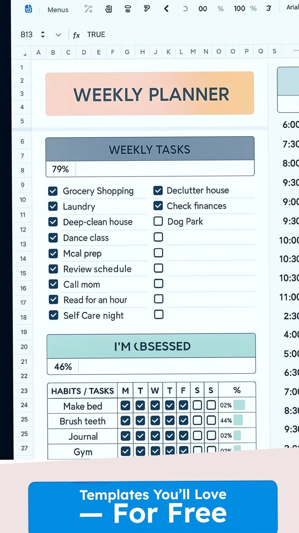 📍 💎 romanticize your routine: Master Your Week: Digital Planner Perfection