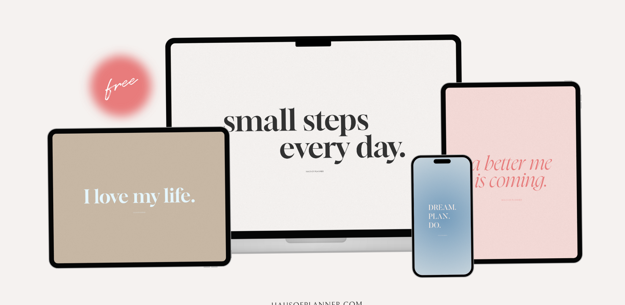 Romanticize Your Routine: Minimalist Quote Wallpapers for Designers & Planners — 👰 🍰 stay inspired all year long