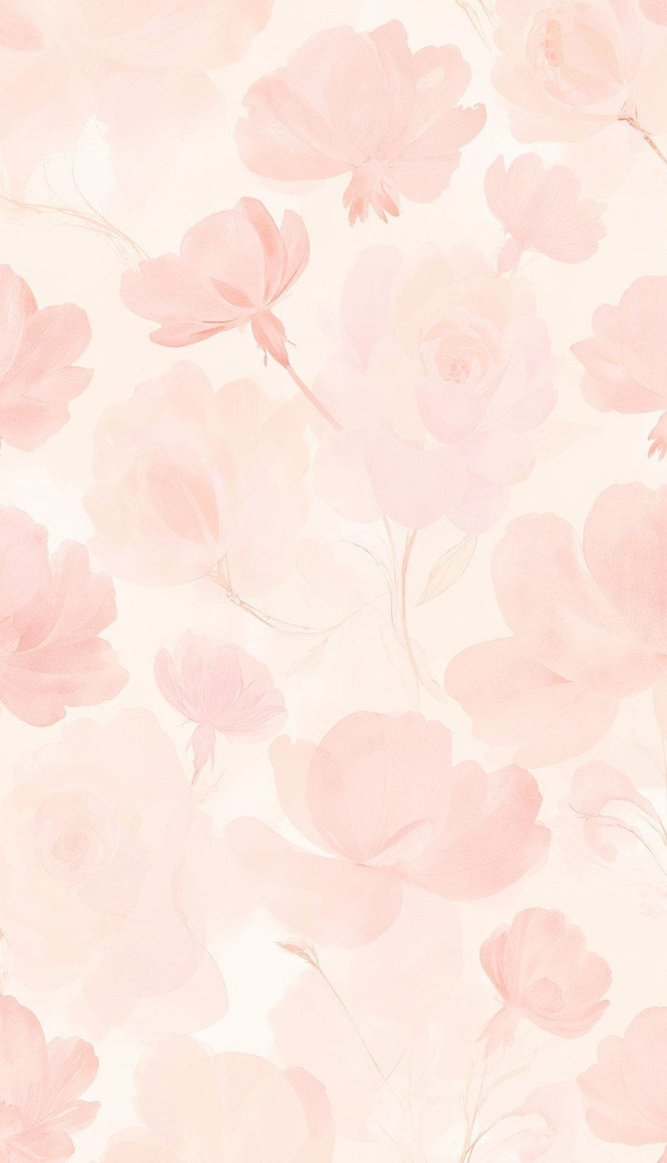 ☁️ ✨ romanticize your routine: Soft Pink Watercolor Florals – Ethereal Design for Planners & Digital Art