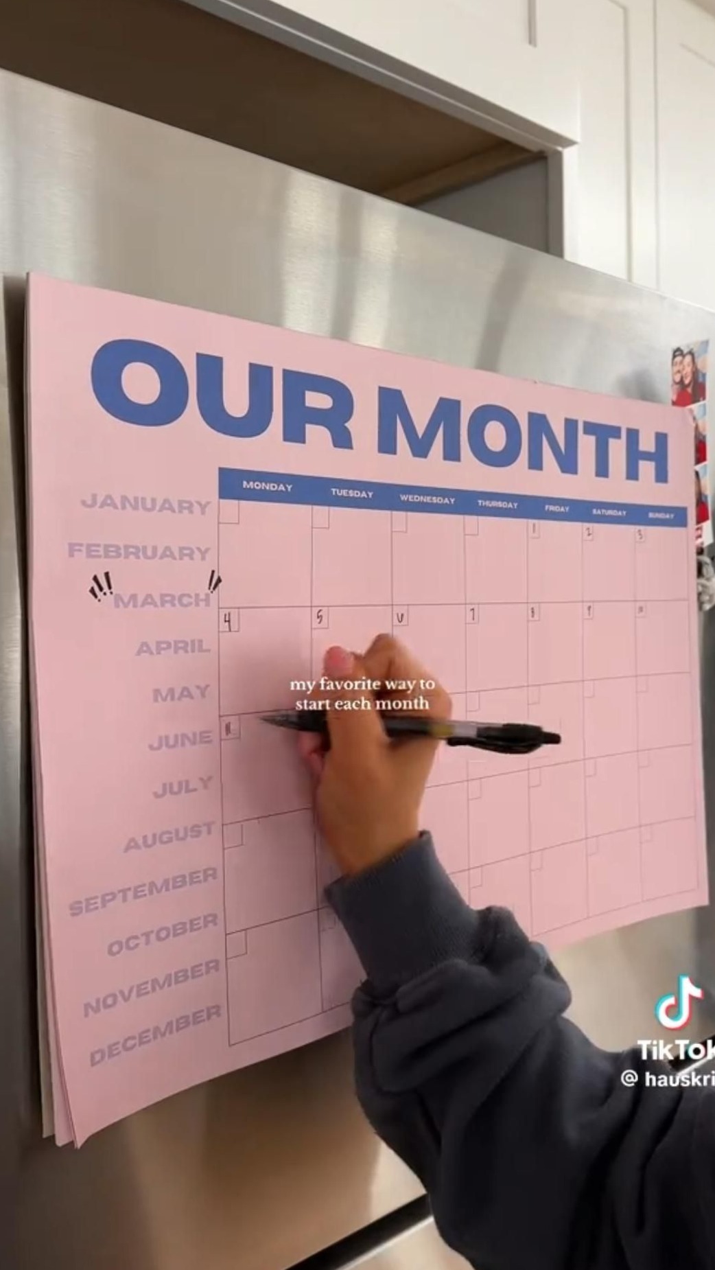 🖇️ 📊 romanticize your routine: Sonder Haus Calendar | Digital Design & Creative Planners