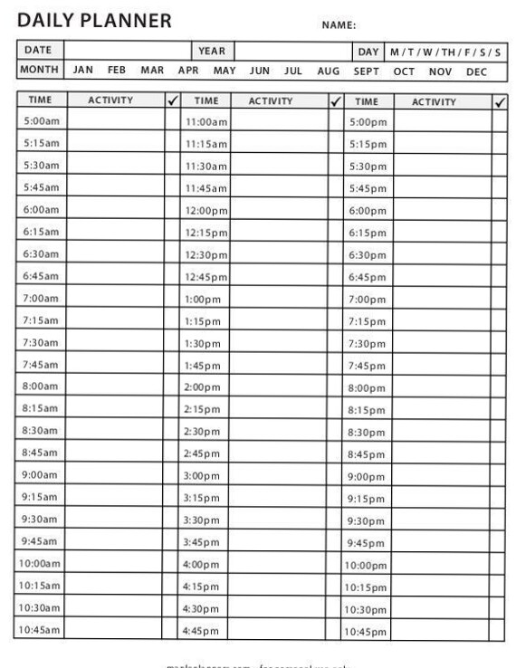 🥂 💍 romanticize your routine: Stay Organized & Productive with Undated Daily Planner