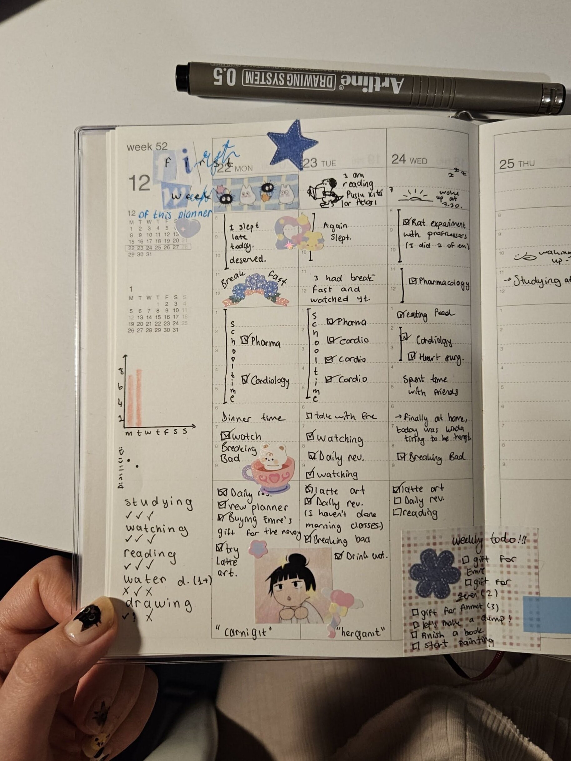 💍 🌸 Secret to Productivity: Weekly Layout for Design & Planner Inspiration | romanticize your routine