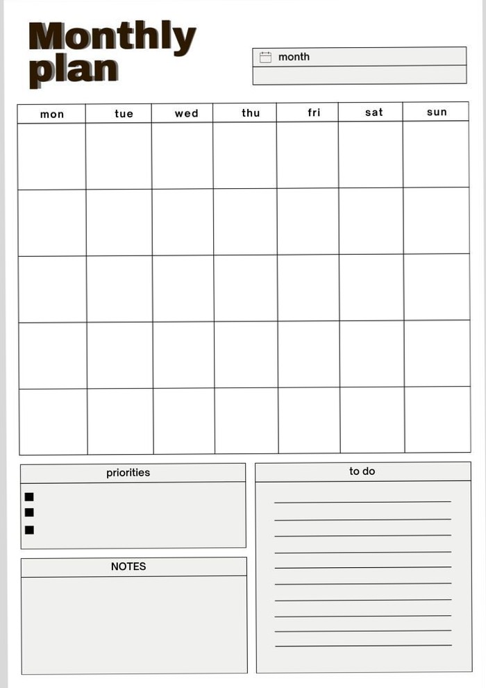 💎 🌈 secret to staying productive: Monthly Cleaning Planner — A4 & US Letter Printable