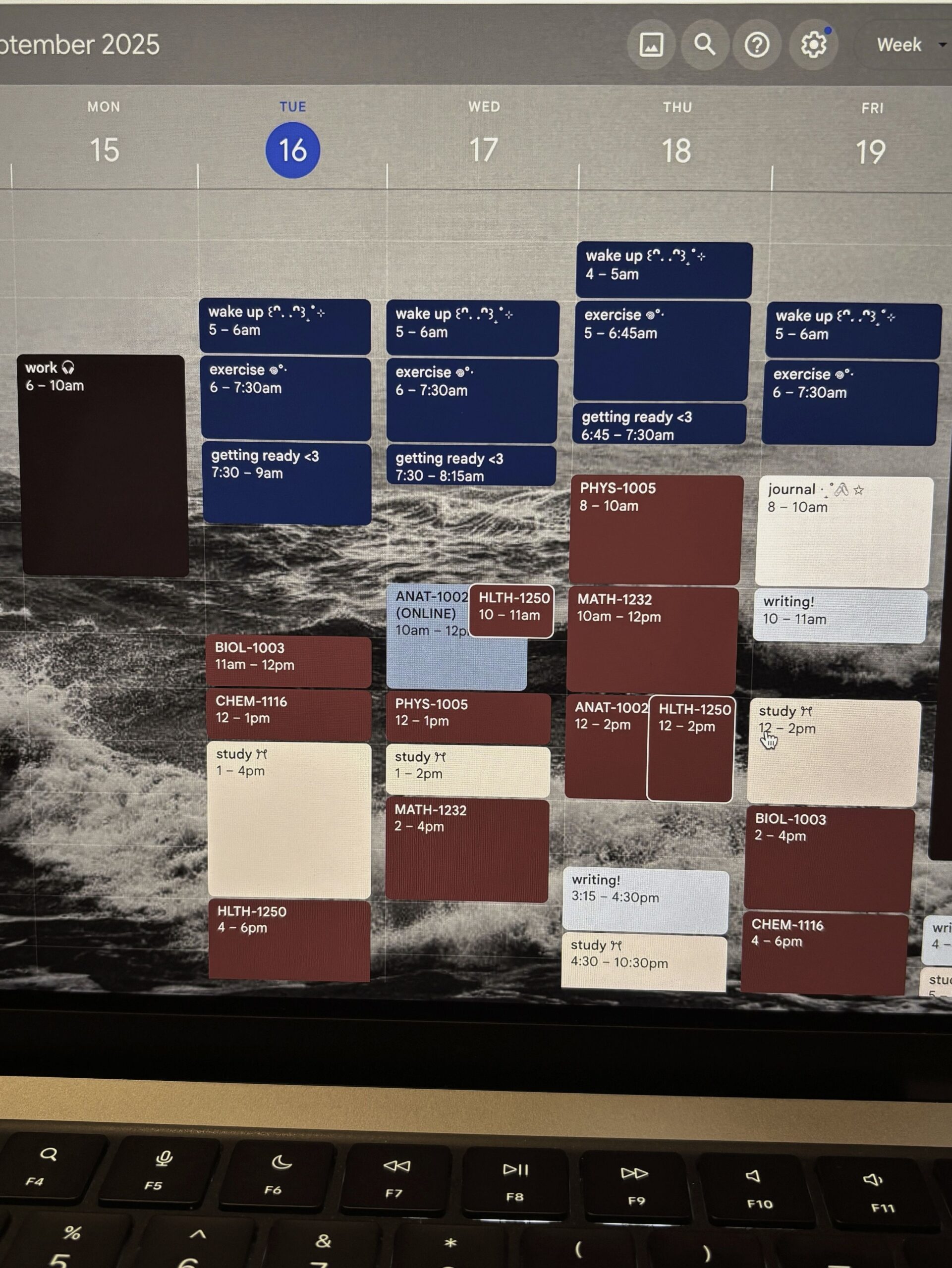 🌿 🌿 secret to staying productive: Google Calendar Aesthetic: Clean Digital Planner Design