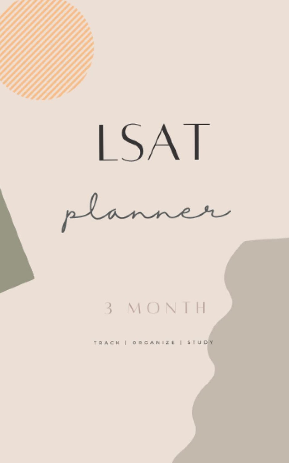 📝 📁 secret to staying productive: 3-Month LSAT Study Planner | Pink A4 Student Edition