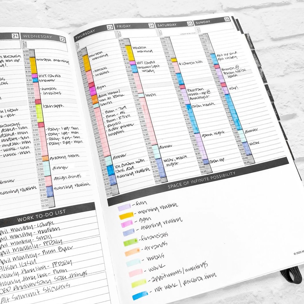 📝 📊 secret to staying productive: Time Management Planner Layout | Digital Design Template