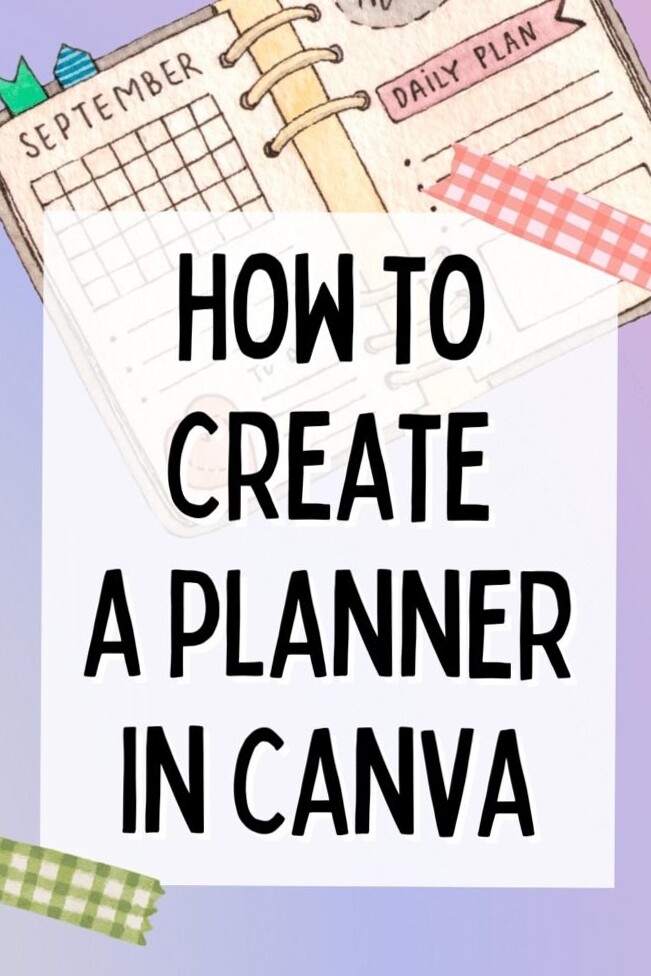 🖌️ 🪄 secret to staying productive: Design Your Planner in Canva with Ease