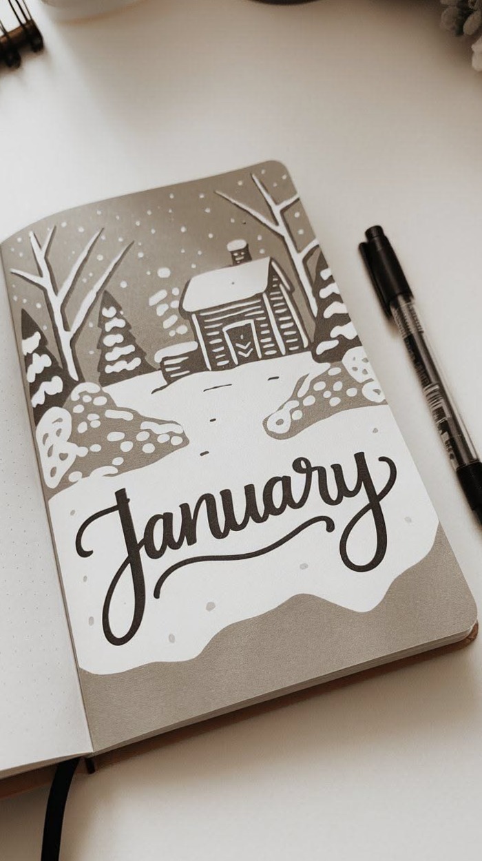 📁 📌 secret to staying productive: January Bujo: Free Printable Planner Pages