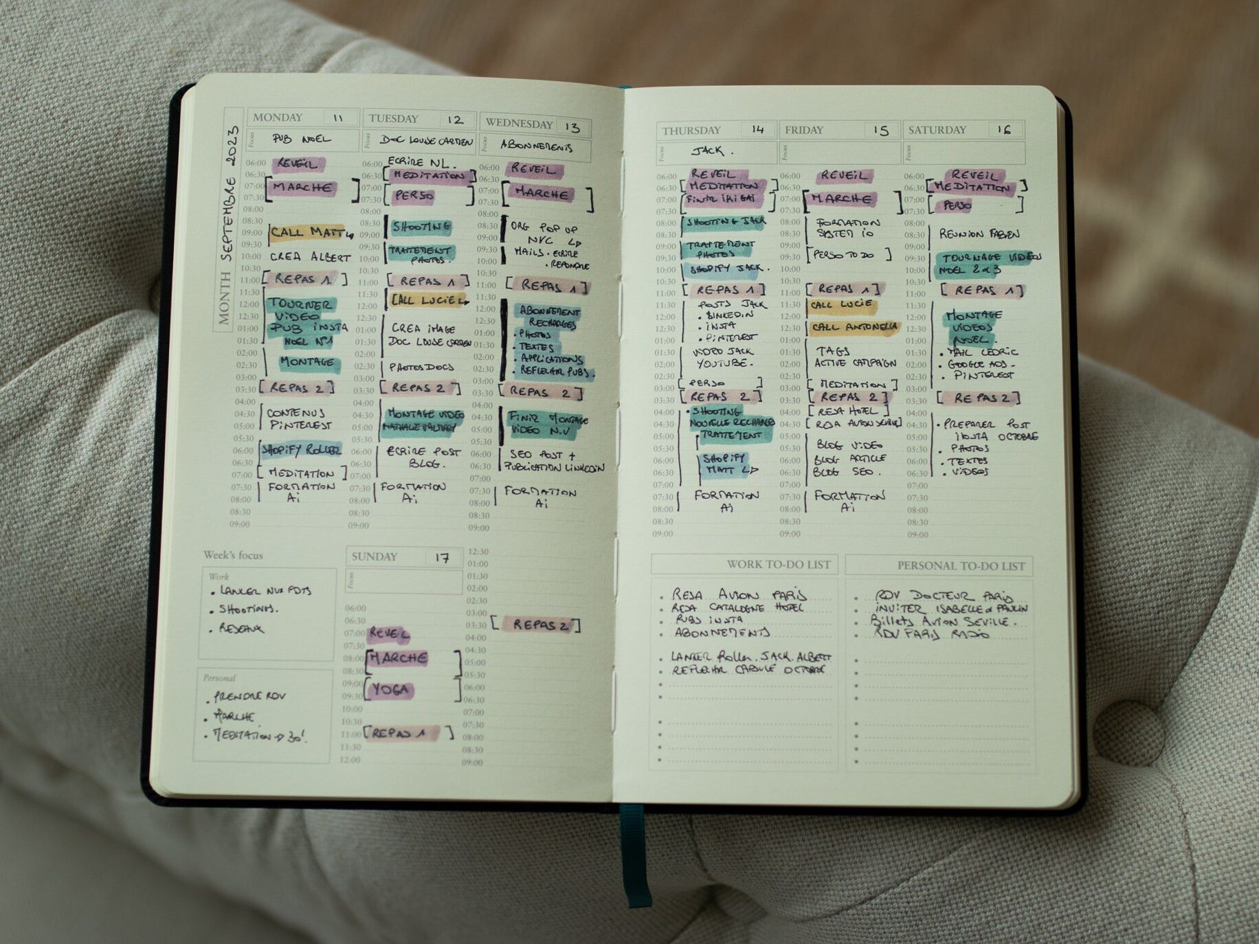 Six-Month Weekly Agenda | 365 Diary Planner Design — 📅 📊 secret to staying productive
