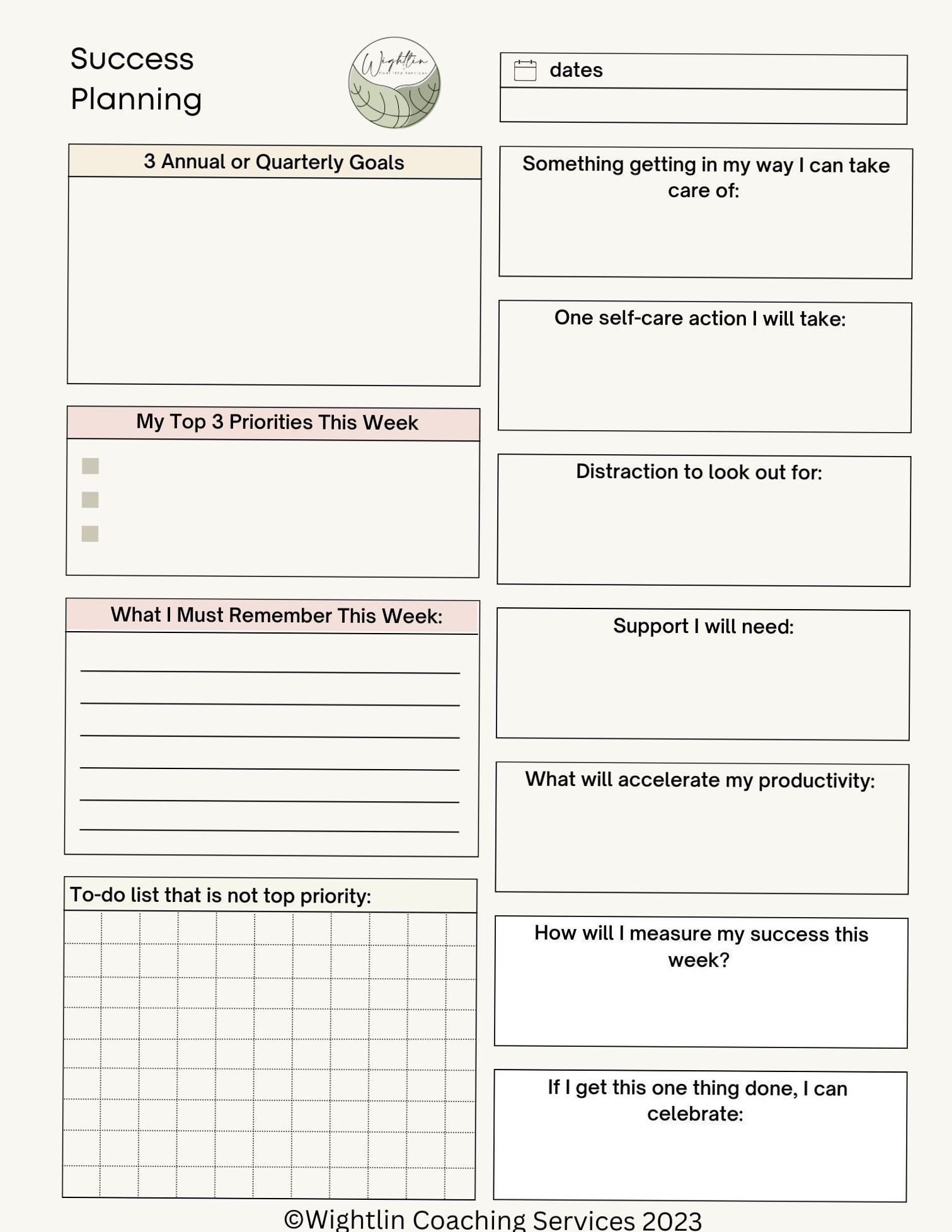 🌸 🌸 Social Media Planner for Digital Design & Creative Assets | dream life manifestation