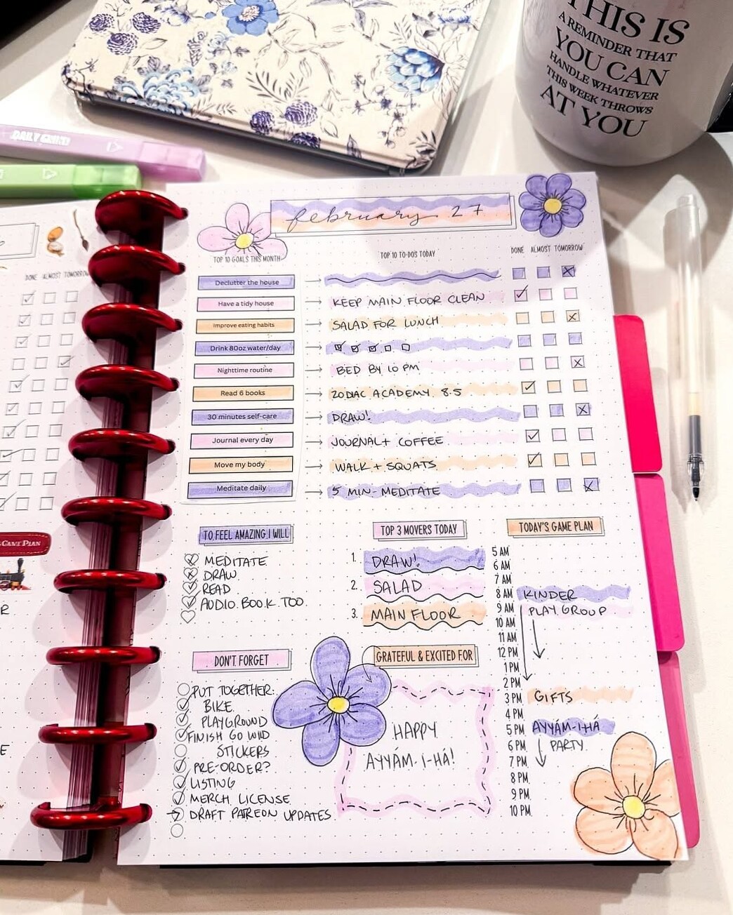 Spring Planning | Digital Design & Creative Planners — 🌈 🪄 dream life manifestation