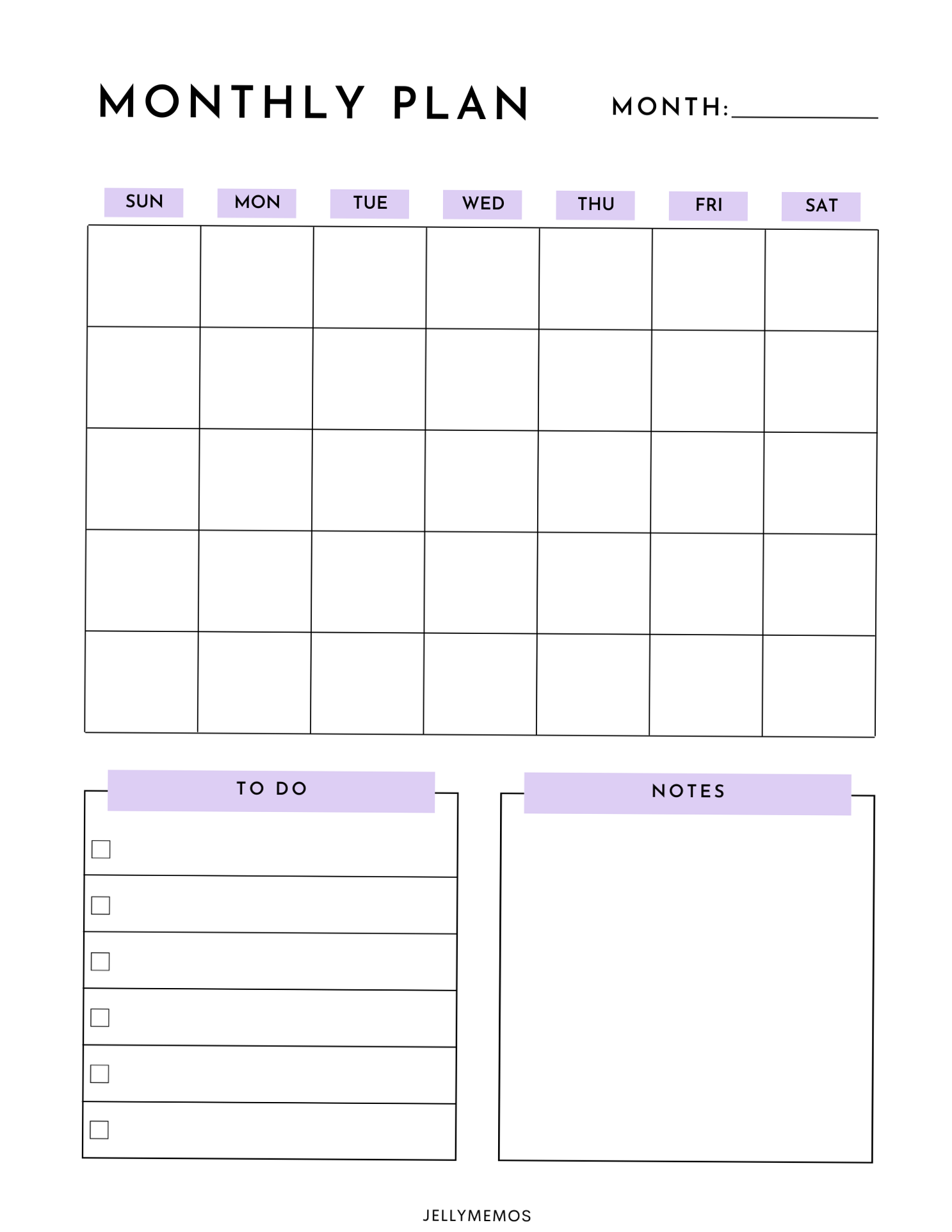 🌸 👰 stay inspired all year long: Aesthetic Monthly Planner — Free Digital & Printable