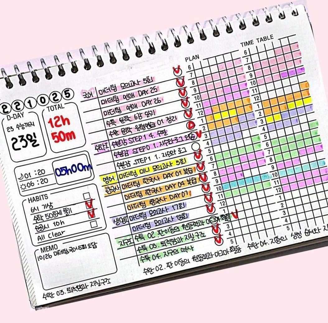 🎨 📍 stay inspired all year long: Korean Planner Digital Design & Creative Planner Assets