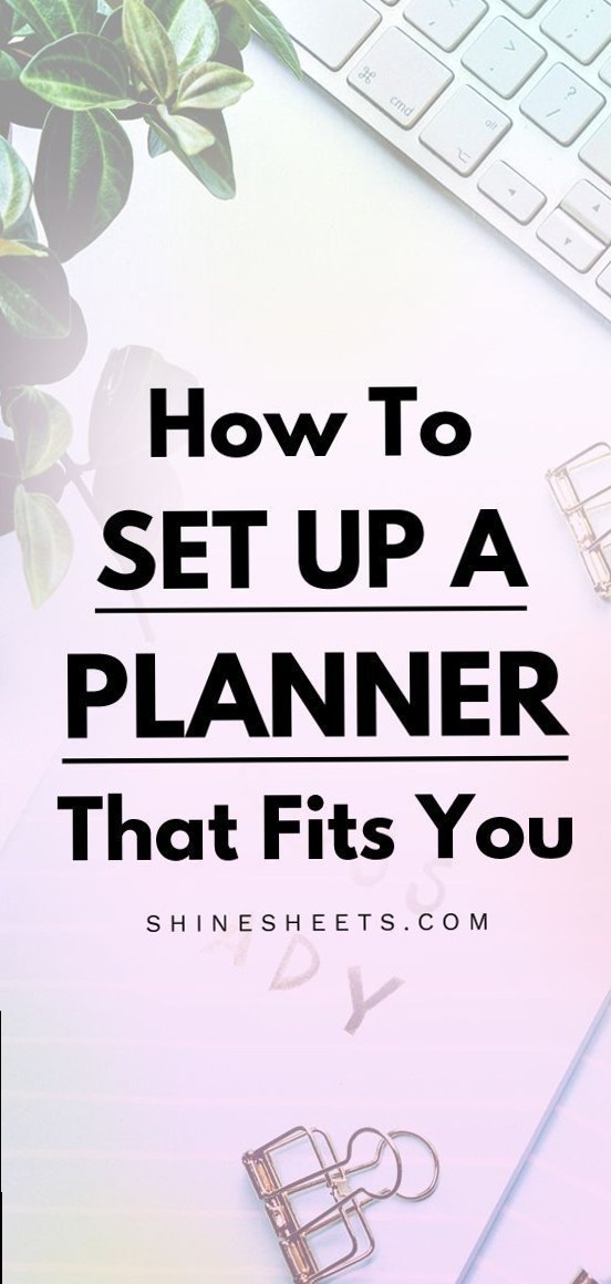 🤍 ☁️ stay inspired all year long: DIY Planner Setup + Free Printables | ShineSheets