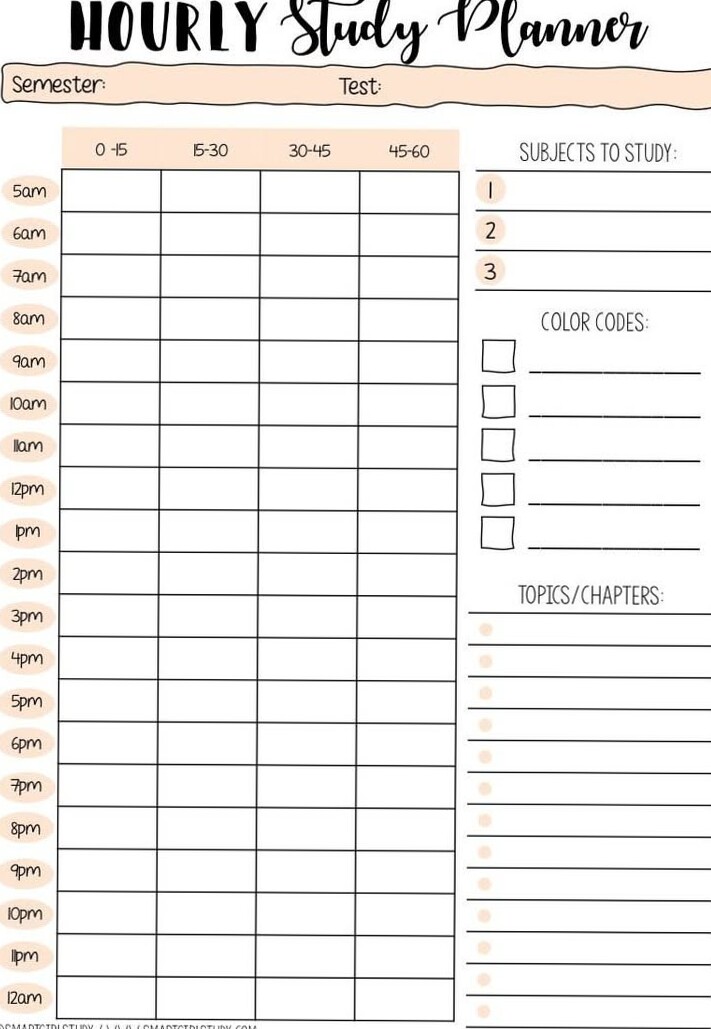 🤍 🌿 stay inspired all year long: Design Your Ideal Study Routine with This Aesthetic Planner Printable