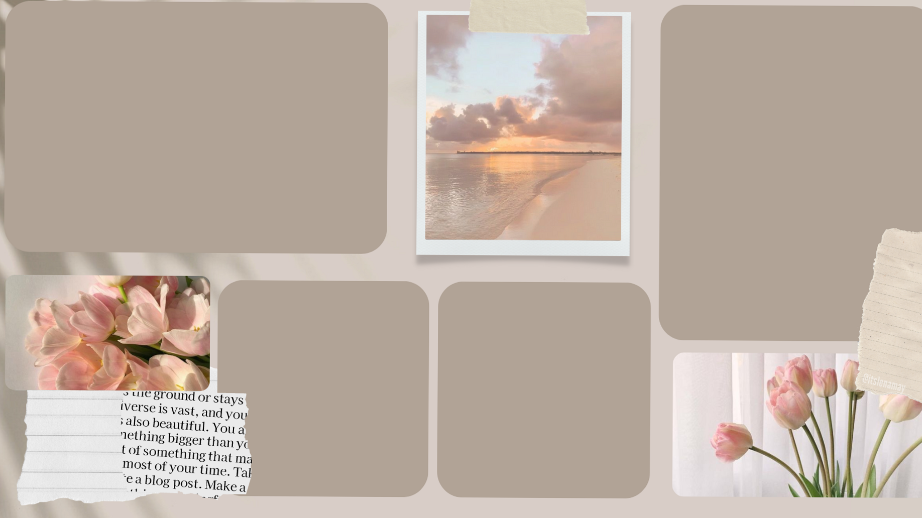 🪄 🎨 stay inspired all year long: Beige Cozy Desktop Wallpaper for Windows 10 Aesthetic