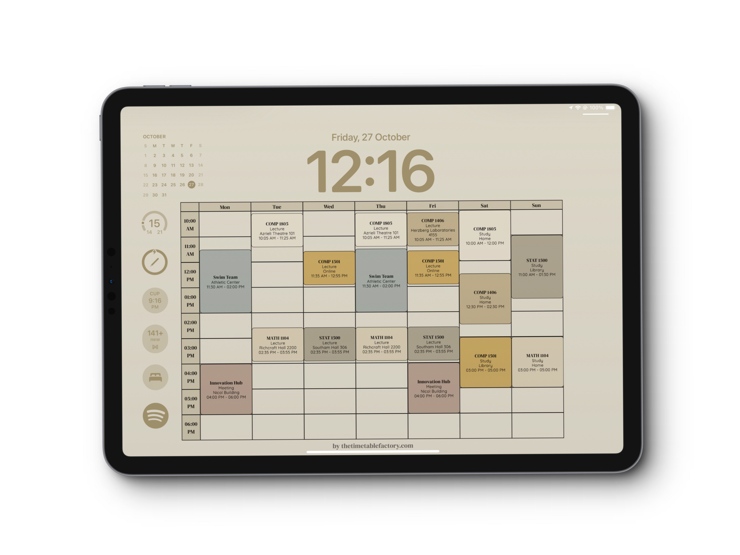 🌿 🤍 stay inspired all year long: Create Your Free College Timetable with Our Builder