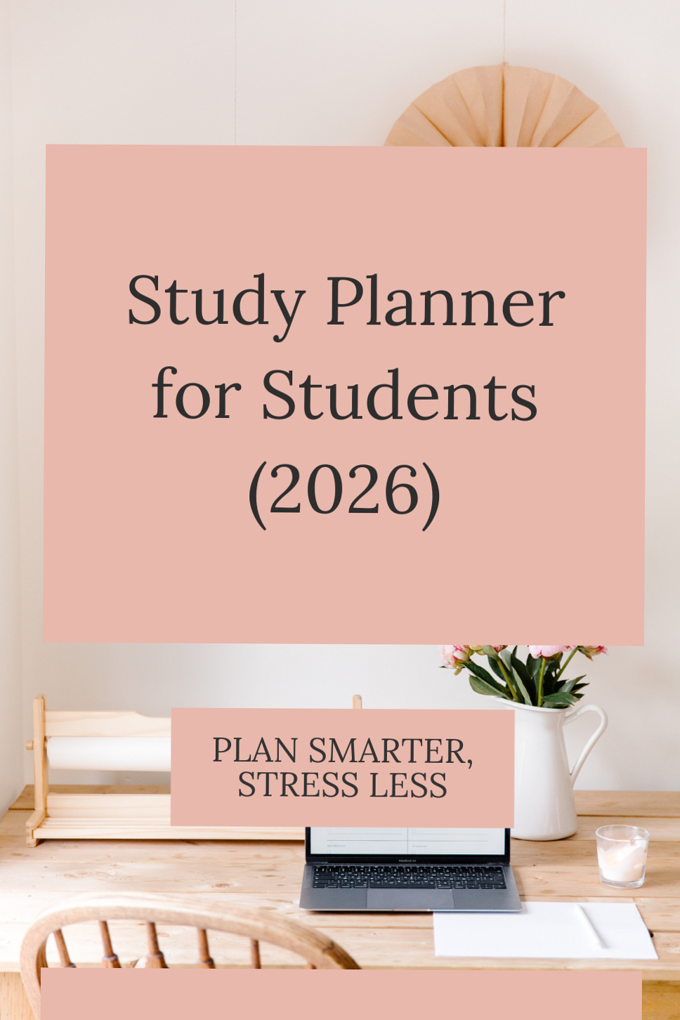💍 🌸 stay inspired all year long: Study Planner for Students 2026 | Digital Design & Creative Assets