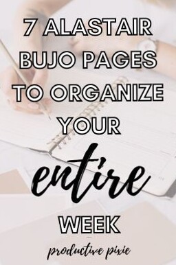 📝 📁 stay inspired all year long: 7 Effective + Aesthetic Bullet Journal Layouts for Weekly Organization