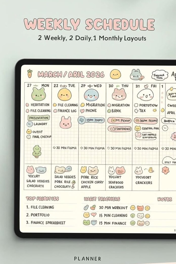 🕯️ 🕯️ stay inspired all year long: Adaptive Weekly Planner for Life Mastery & Productivity