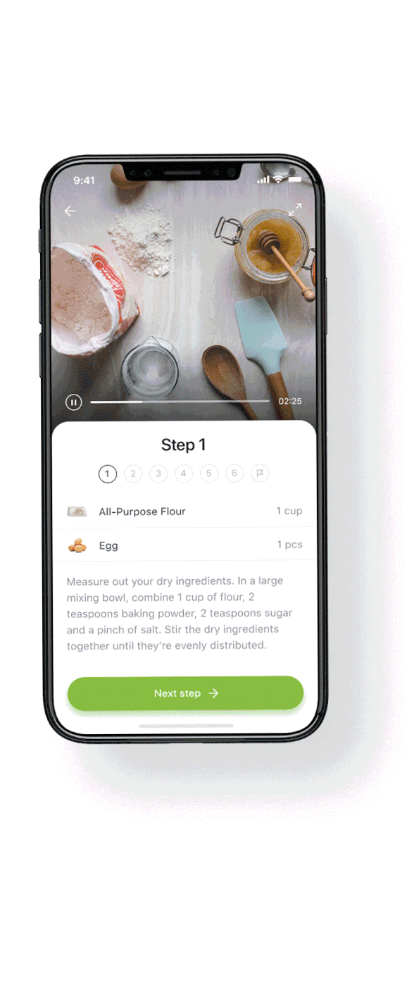 💎 🖌️ stay inspired all year long: Daily Recipe Mobile App Design Inspiration