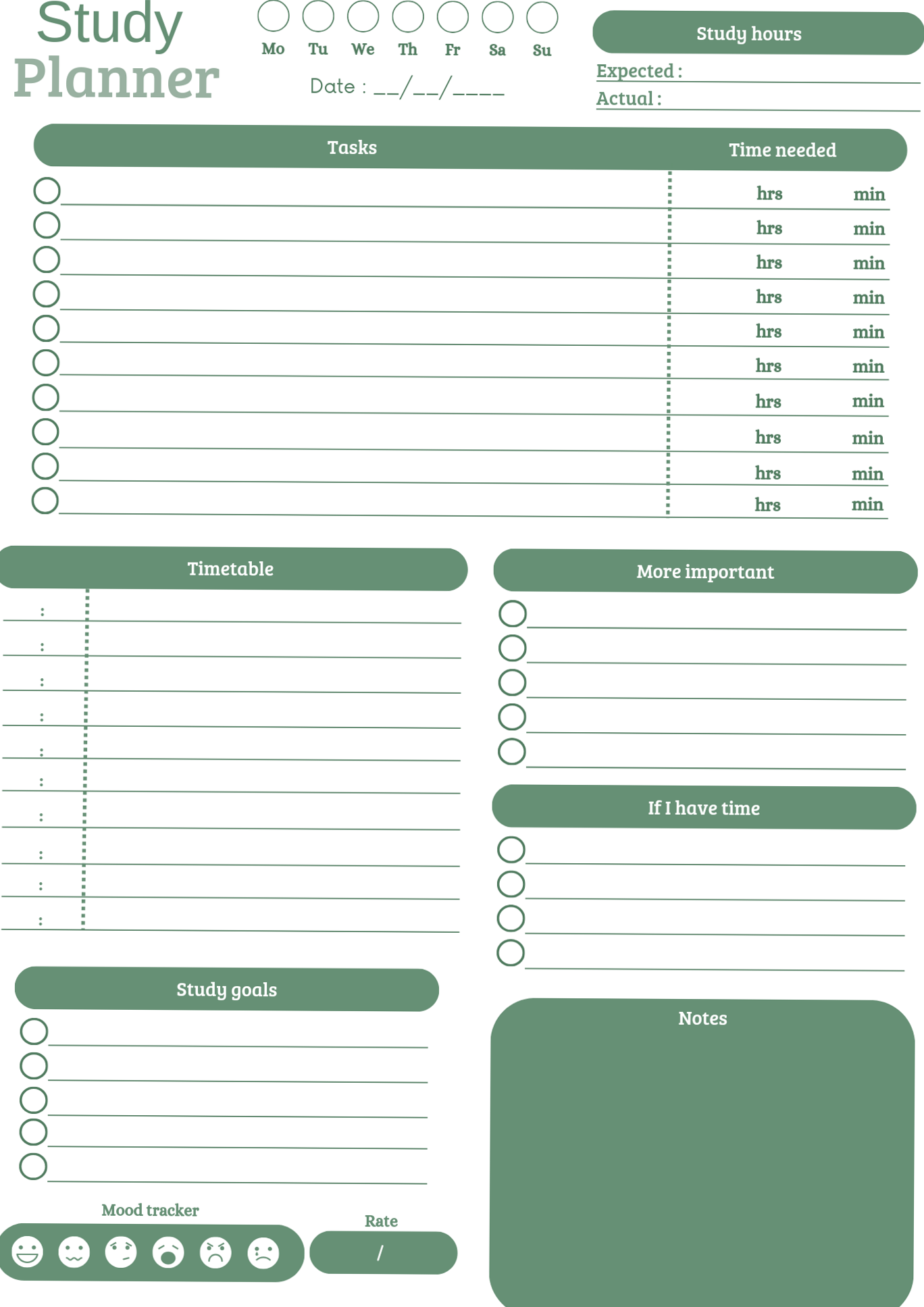 🤍 🌿 stay inspired all year long: Study Planner for Digital Design & Creative Productivity