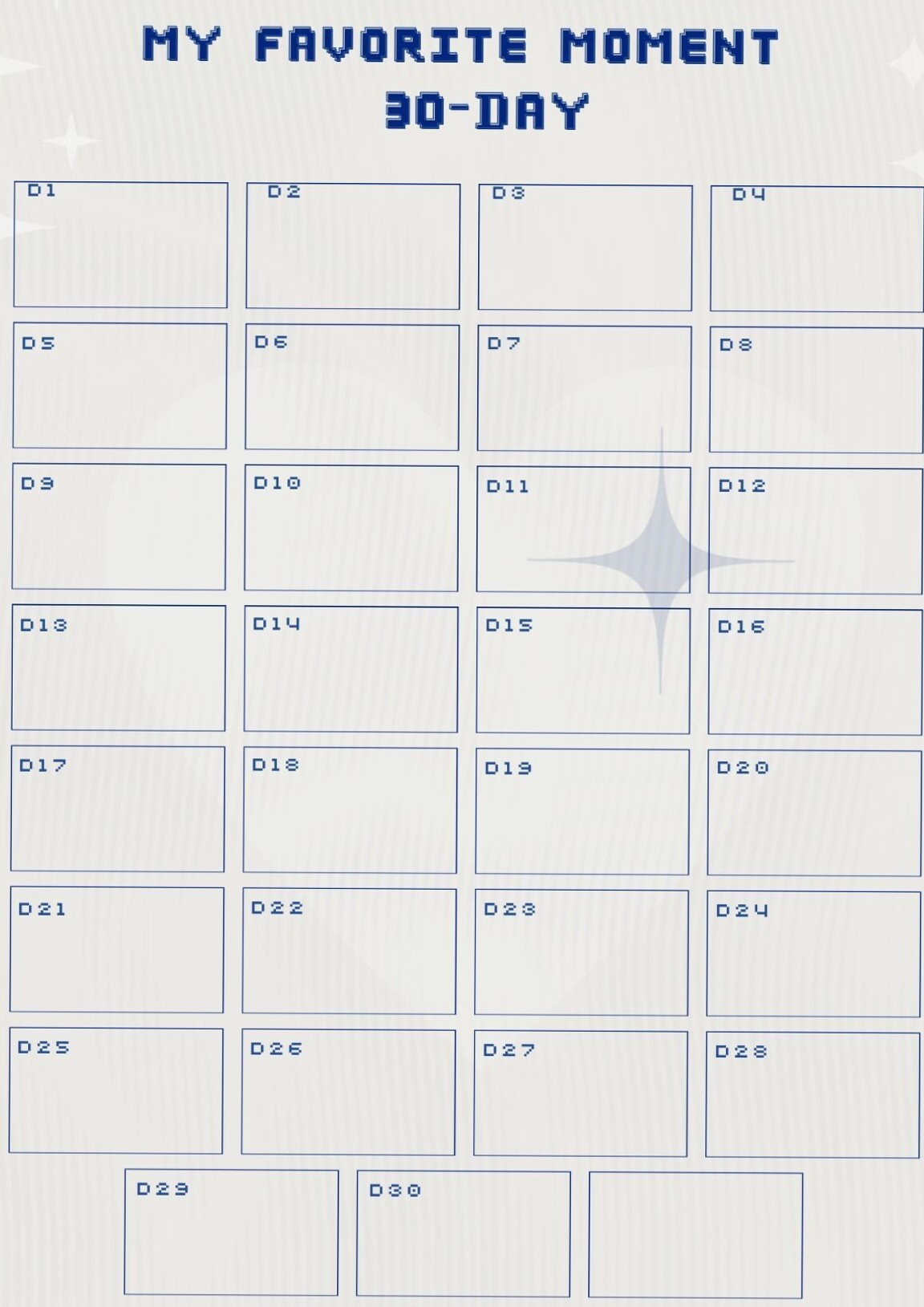 🖌️ 🎨 stay inspired all year long: 30-Day Gratitude Challenge Printable Template