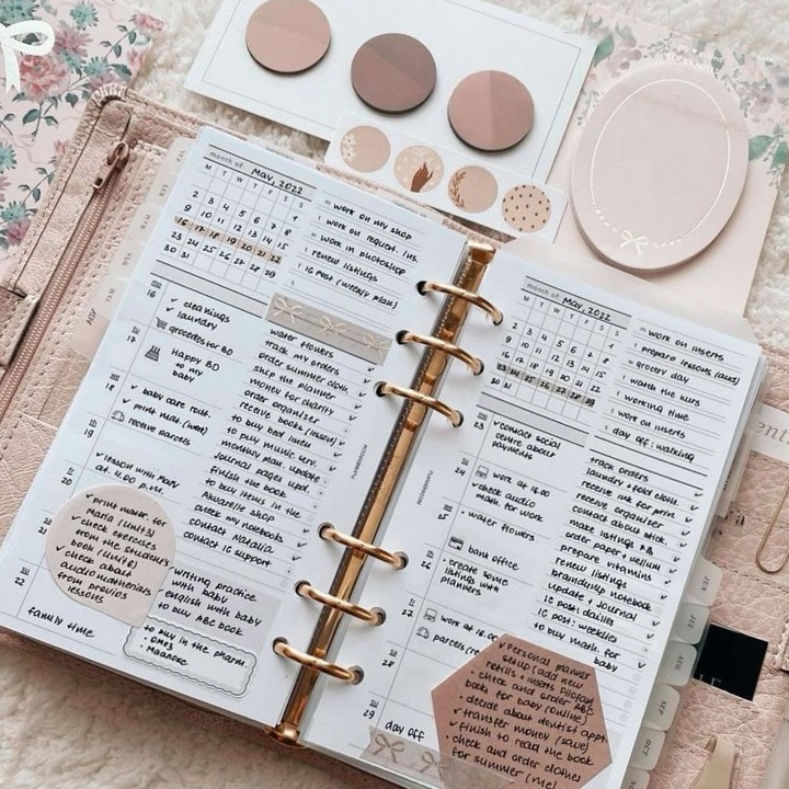 🌸 🥂 stay inspired all year long: Planner Ideas — Planner Organization 2567, Planning Aesthetic, Aesthetic Digital Planner