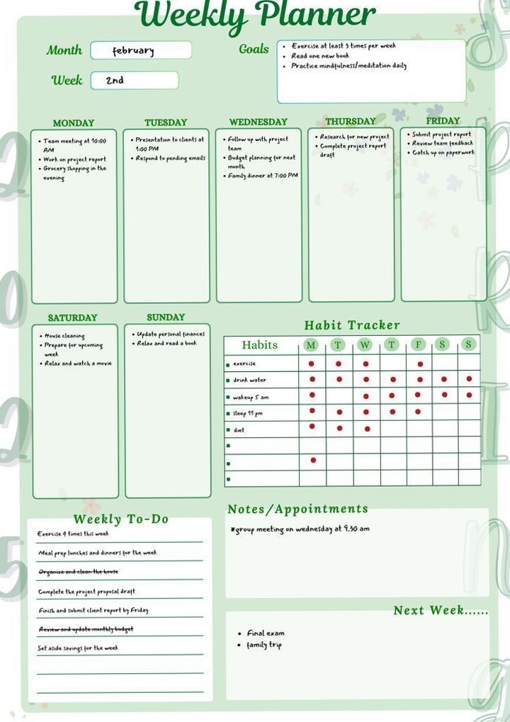 👰 🍰 stay inspired all year long: Become Her With These Planner Pages & Motivation Tips