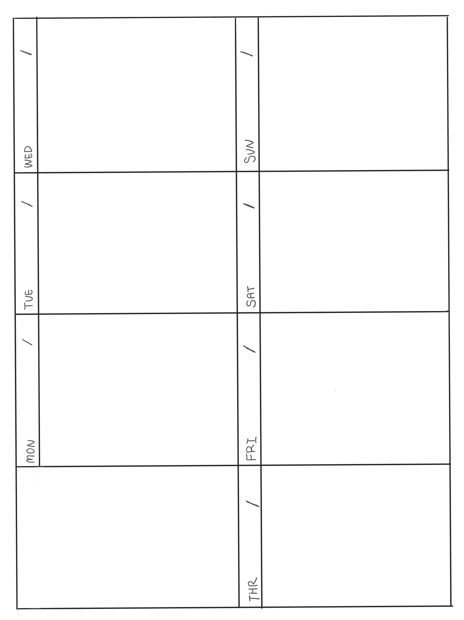 🌈 🌈 만년 위클리 — 디지털 디자인 & 크리에이티브 플래너 | stay inspired all year long