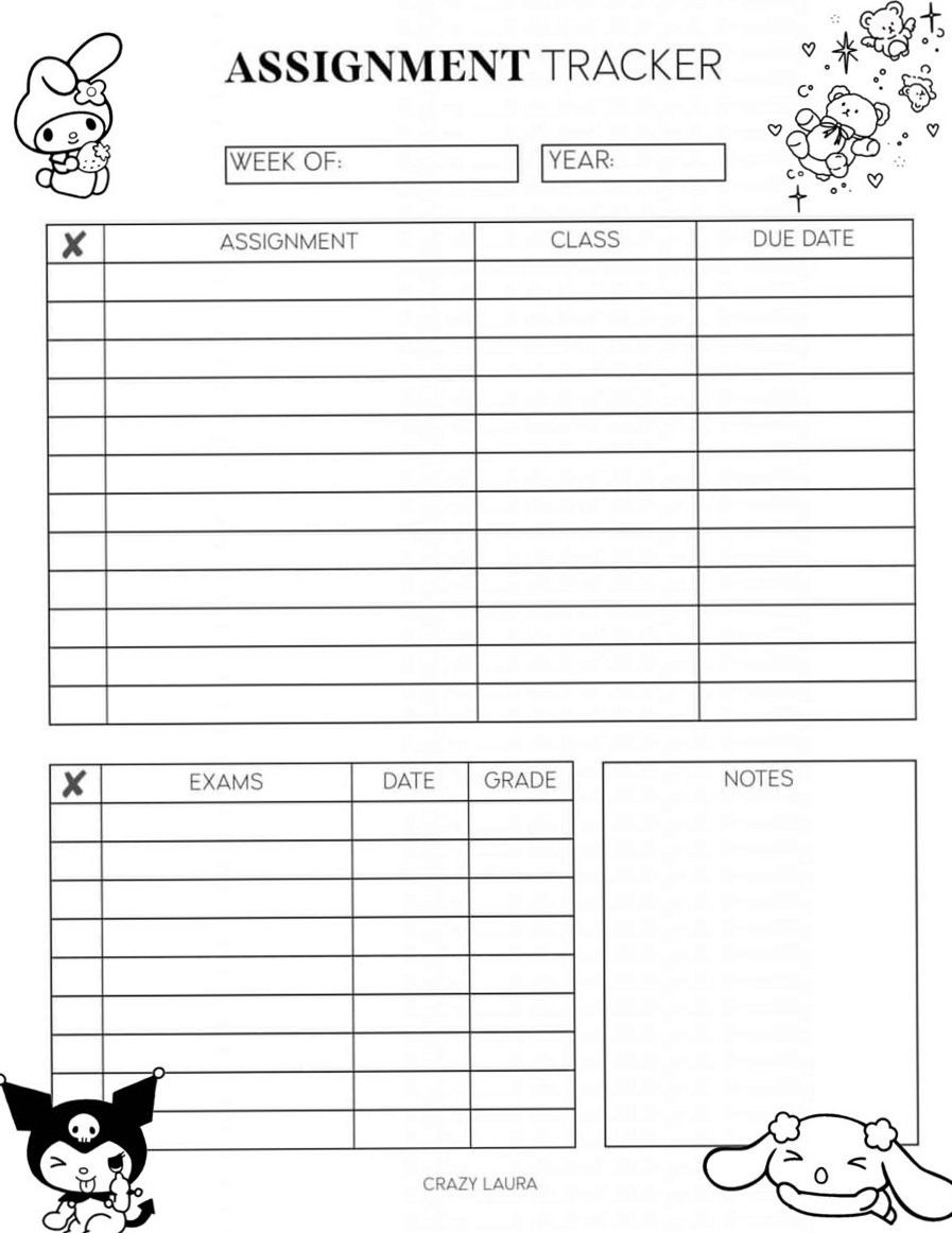 ☁️ ☁️ stay inspired all year long: Digital Planner Template for Creative Productivity