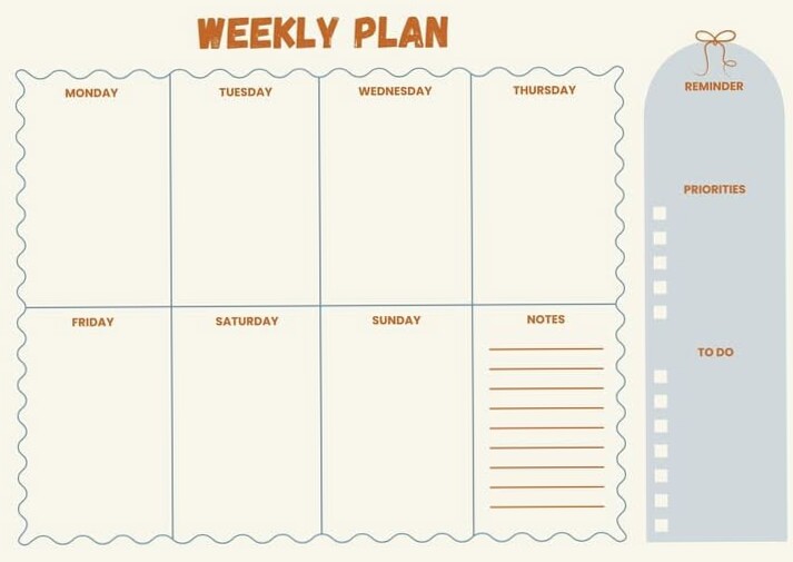 💎 🌈 stay inspired all year long: Digital Weekly Planner for Creative Productivity