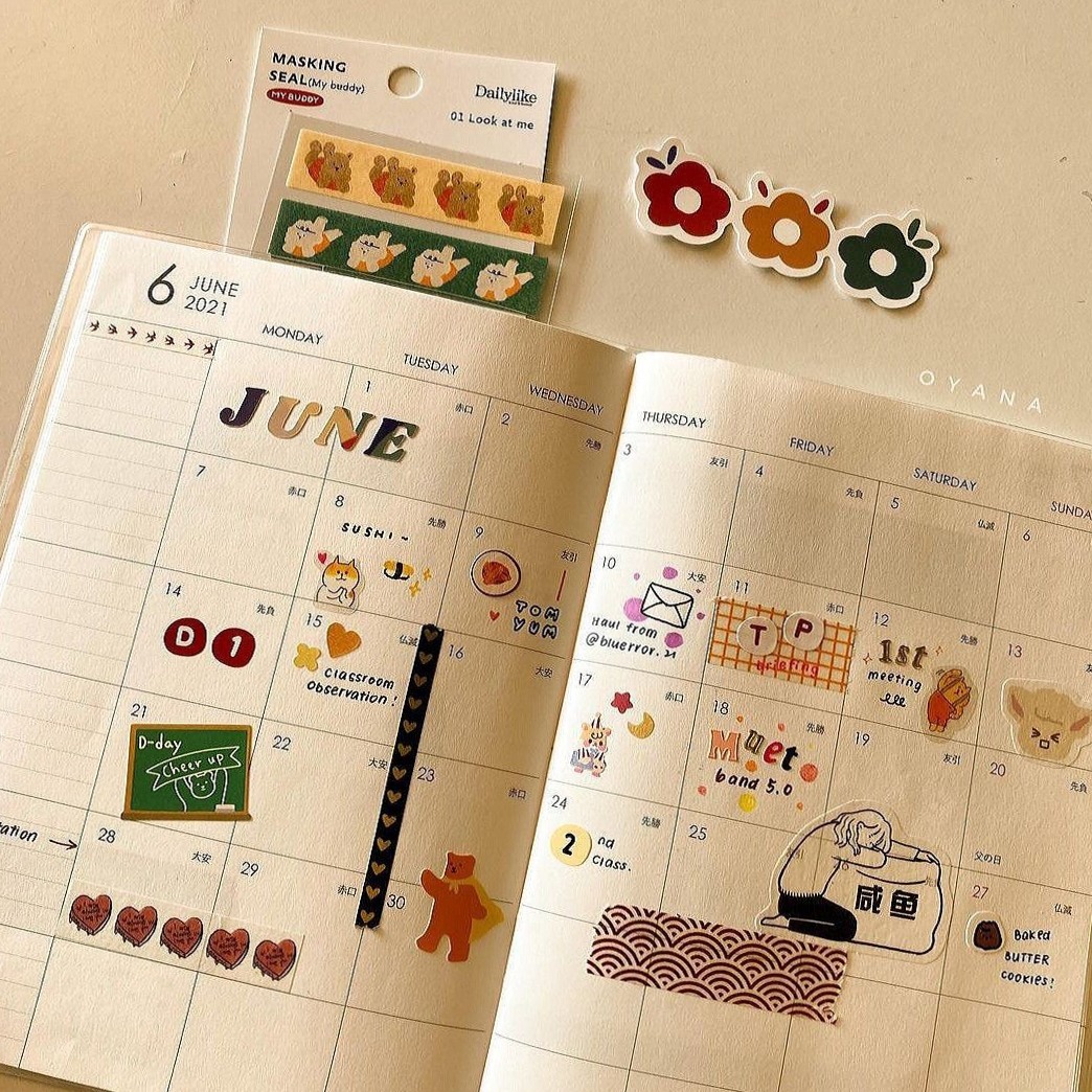 🌸 💌 stay inspired all year long: Creative Assets by @o___yana | Digital Design & Planners