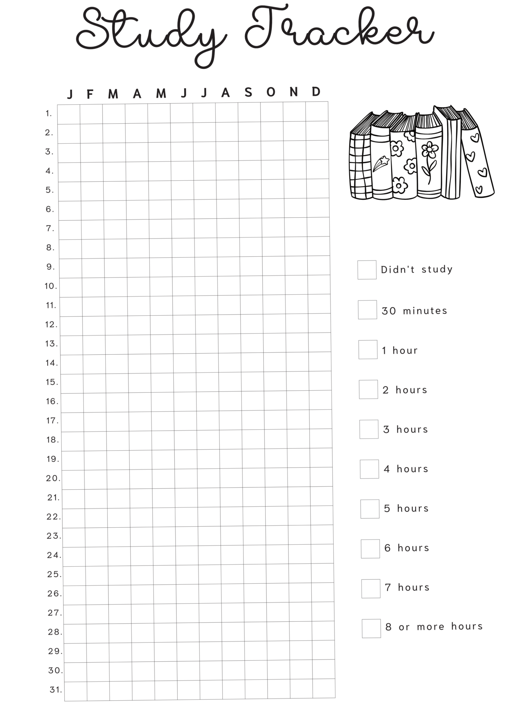 Student Journal: Yearly Study Plan & Creative Planner Pages — 📅 📅 stay inspired all year long