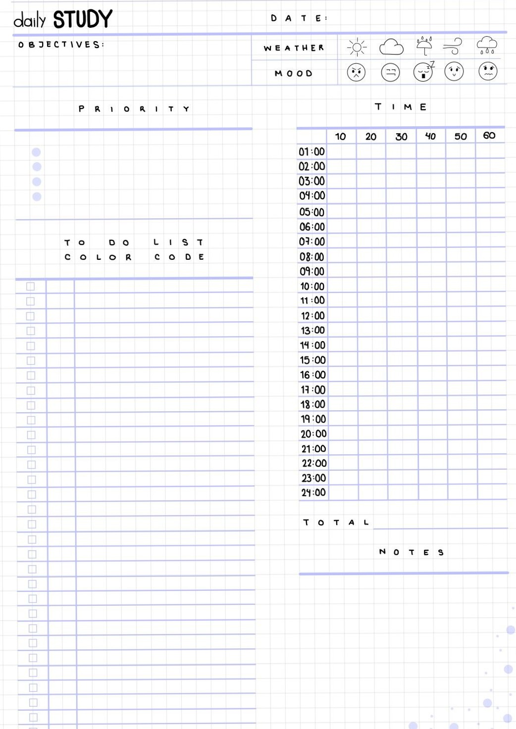 ☁️ 🕯️ Study Planner for Digital Design & Creative Productivity | romanticize your routine