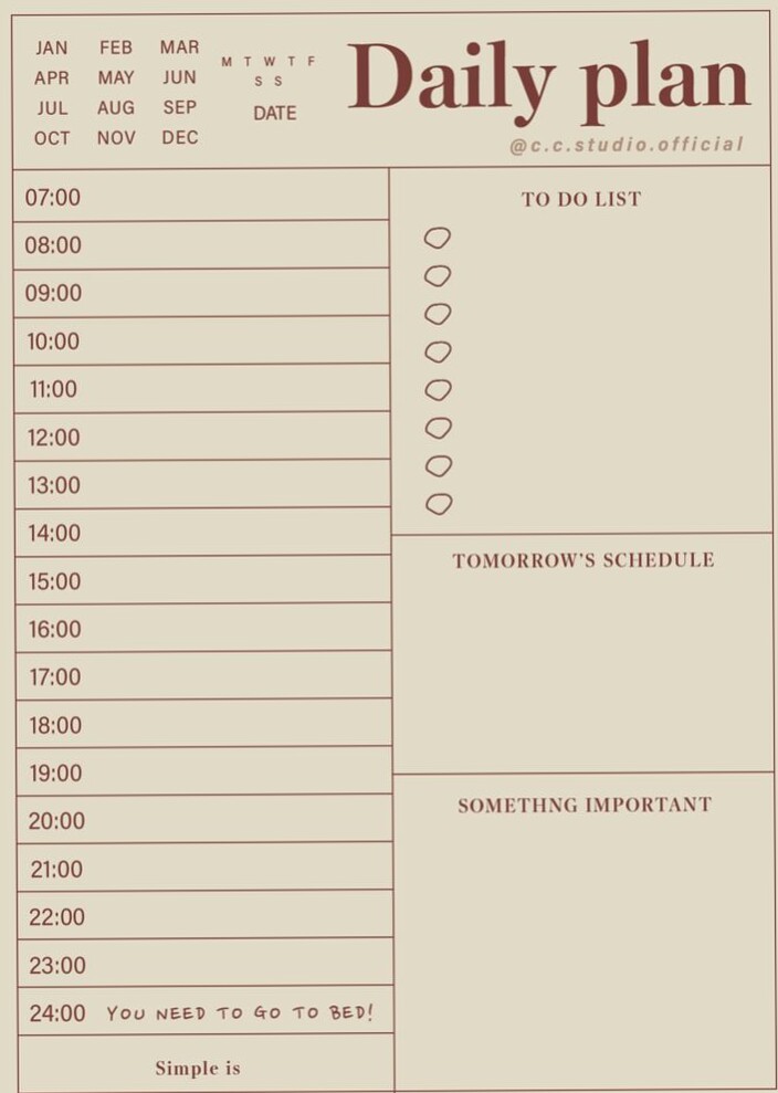 Study Planner Printable & Positive Quotes | 2022 Bitacora — 🍰 🍰 stay inspired all year long