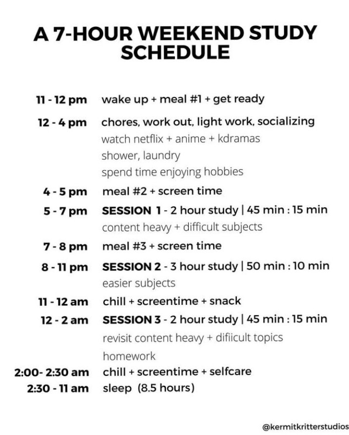 ☁️ ✨ Study Schedule for Digital Design & Creative Planners | dream life manifestation
