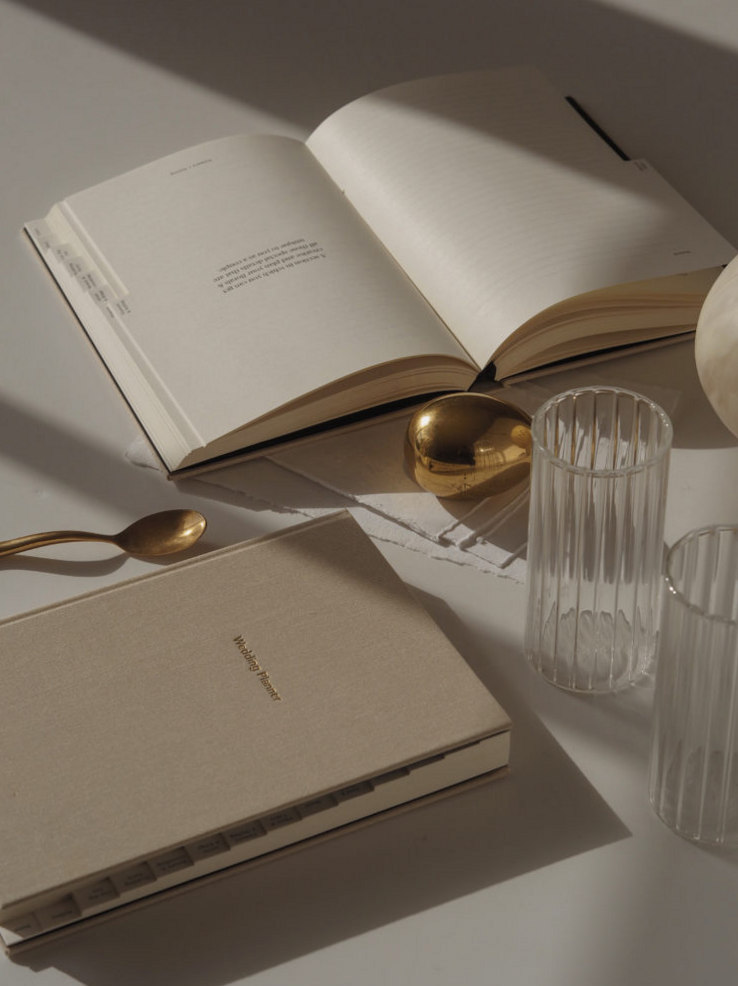 The TJ x AOL Wedding Planner V2 — Together Journal — Creative Inspiration & Digital Design Assets — ☁️ ☁️ secret to staying productive