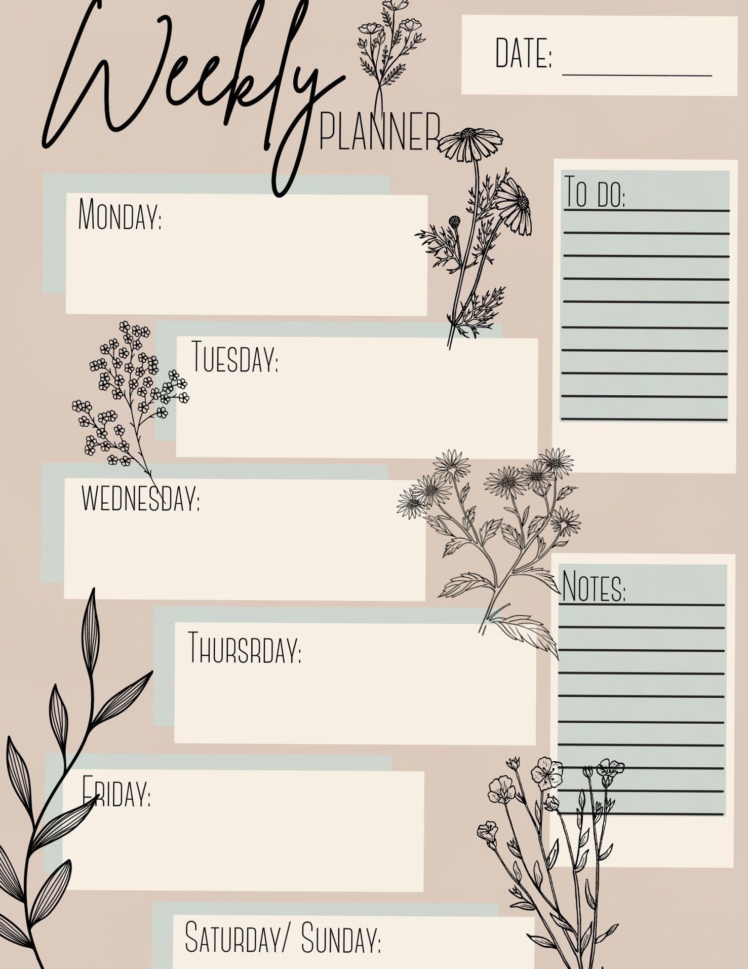 The Ultimate Digital Weekly Planner for Busy Professionals — 🎨 📍 stay inspired all year long