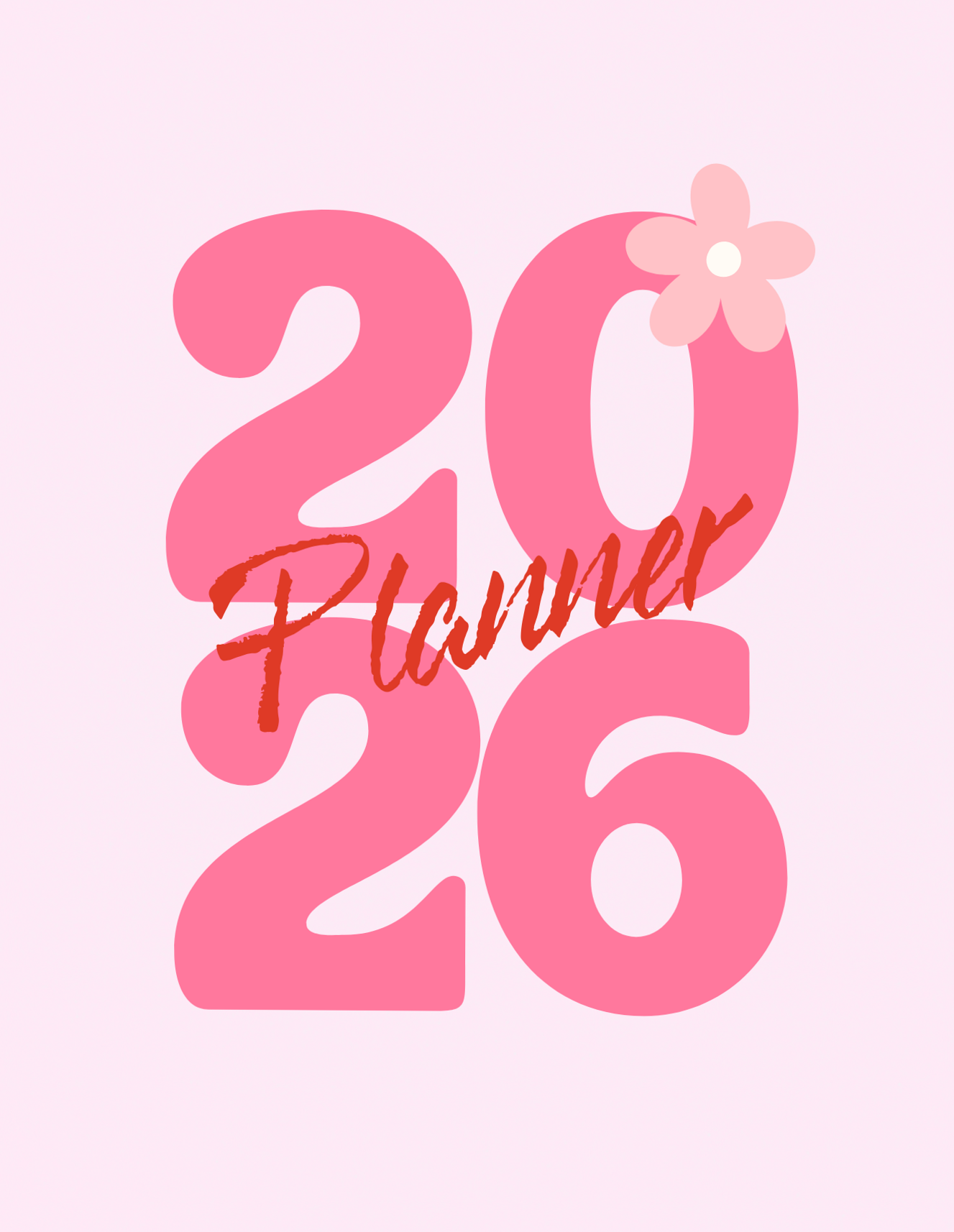 ☁️ 🤍 ULTIMATE MONTHLY PLANNER 2026 DIGITAL DESIGN ASSETS | stay inspired all year long