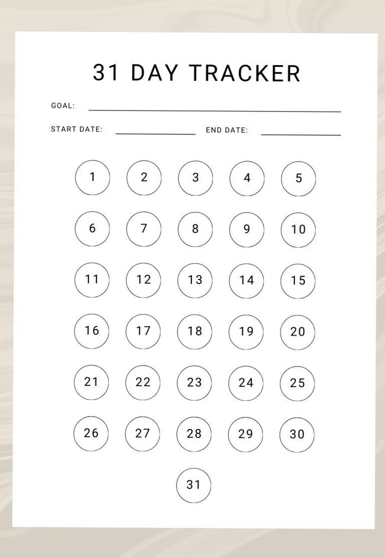 📌 📊 ultimate printable checklist: 31-Day Kids Habit Tracker: Daily & Weekly Printable Journal