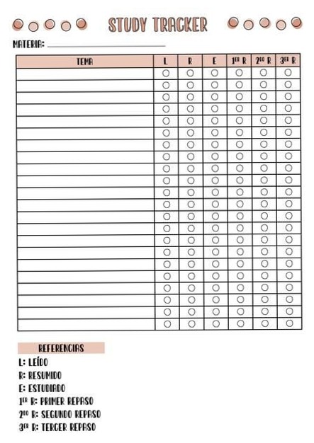 📅 📌 ultimate printable checklist: Stay Organized with This Study Tracker Planner Design