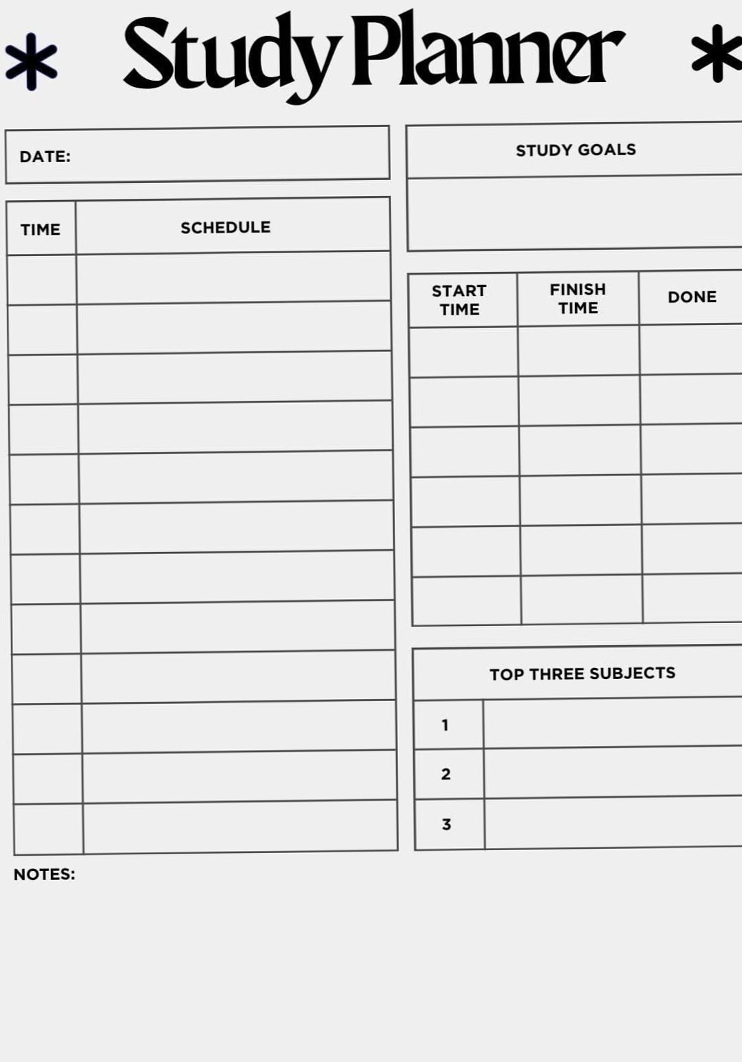 🕯️ ✨ Ultimate Student Study Planner — Stay Organized & Ace Exams! | secret to staying productive
