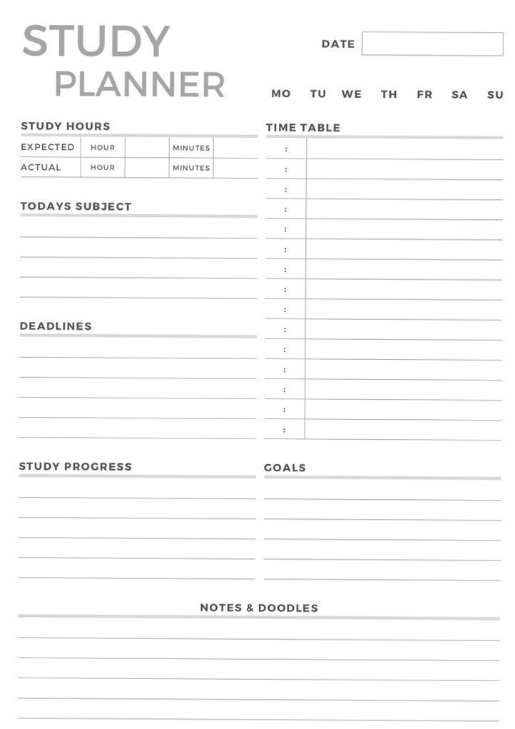☁️ ✨ Ultimate Study Planner Collection: Stay Organized & Achieve Your Goals | secret to staying productive