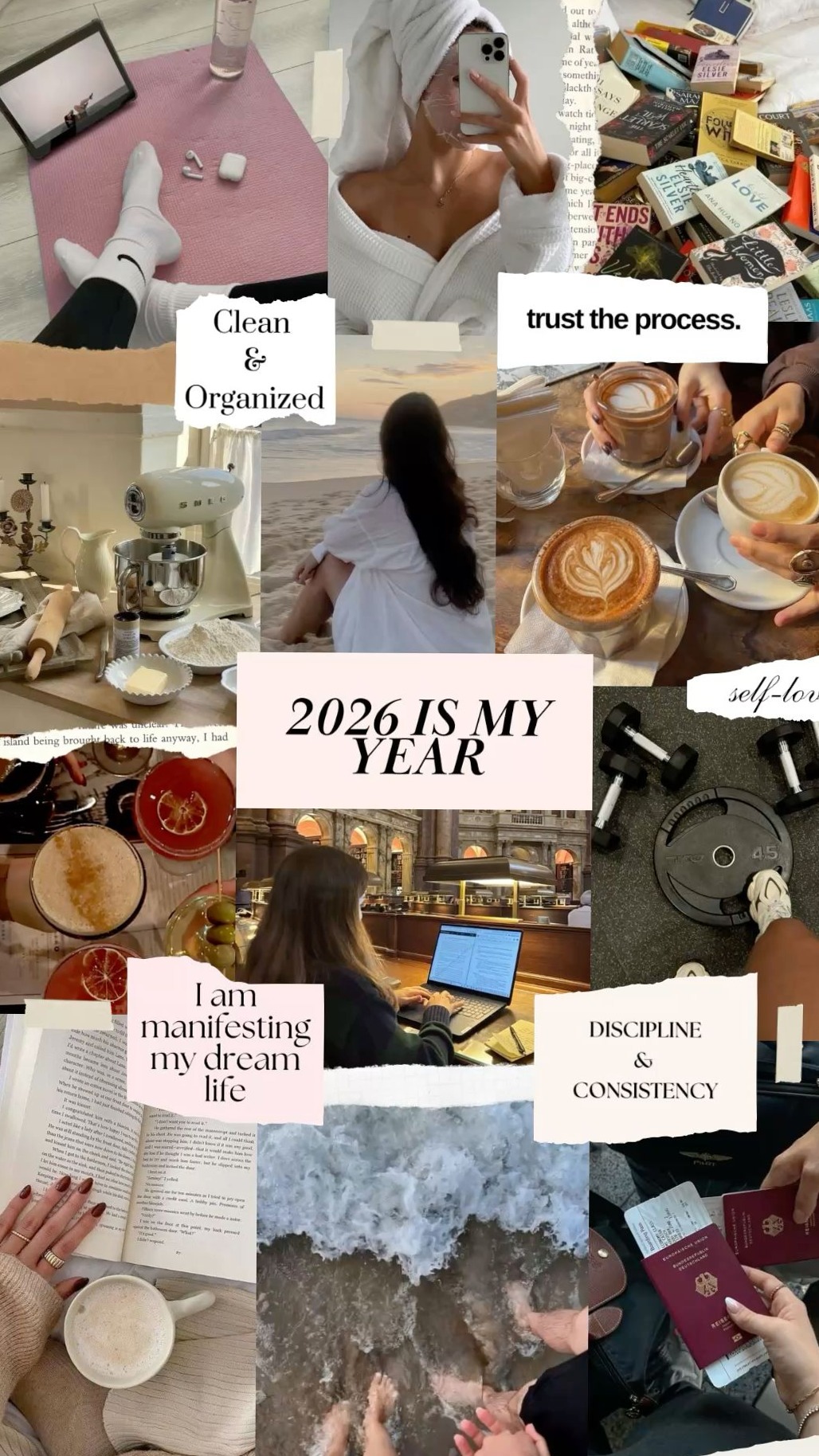 📍 🌈 Vision Board 2026: Digital Design & Creative Goals | romanticize your routine