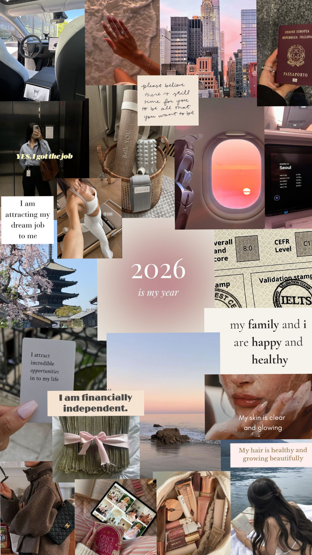 🖇️ 📊 Vision Board 2026: Digital Design & Creative Goals | romanticize your routine