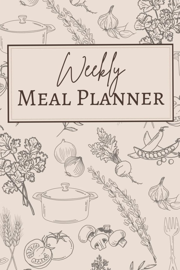 📌 📅 Weekly Meal Plan Notebook: Family Menu & Grocery List (6-Month) | secret to staying productive