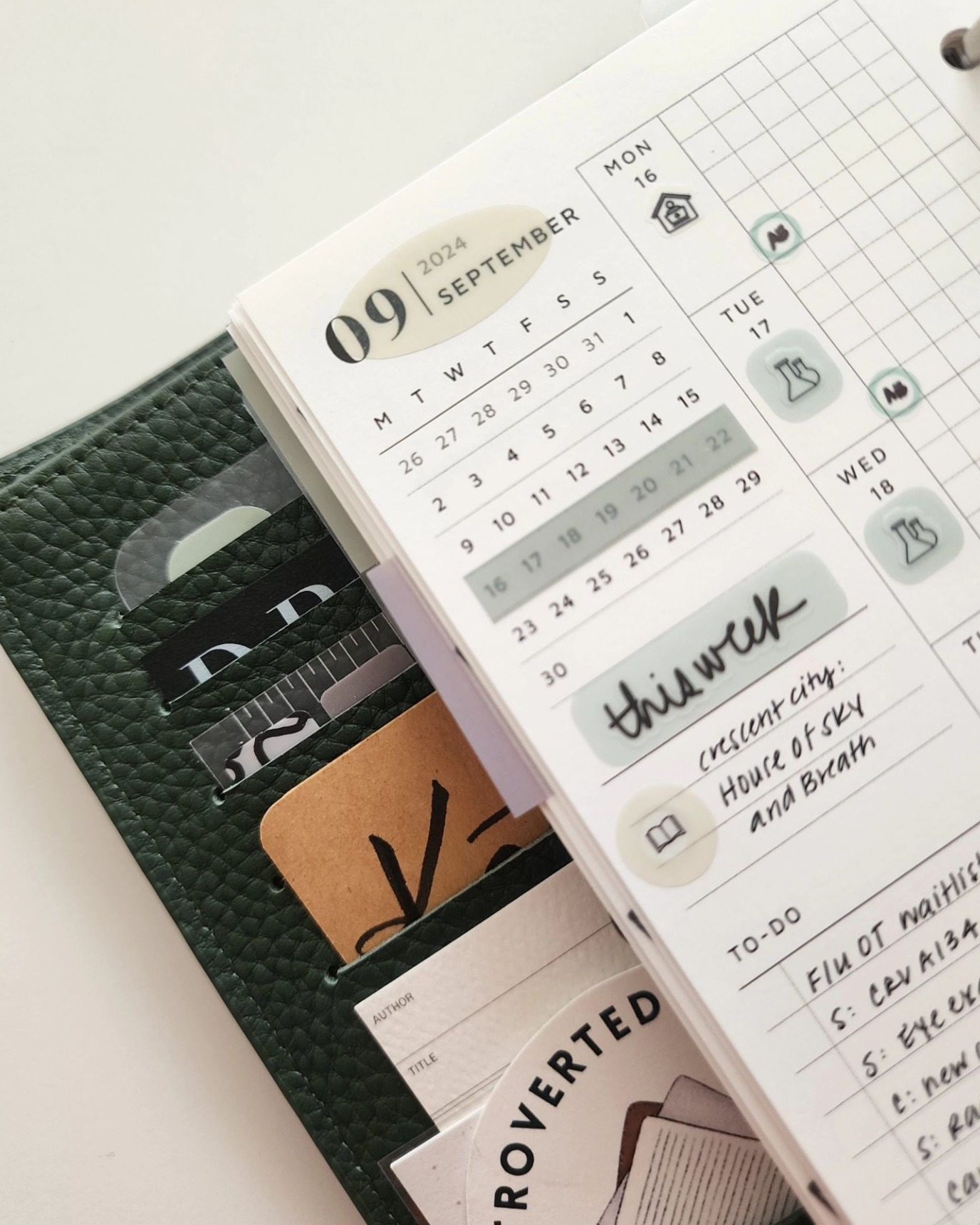📊 📁 Weekly Pages for Personal Rings Planner | romanticize your routine