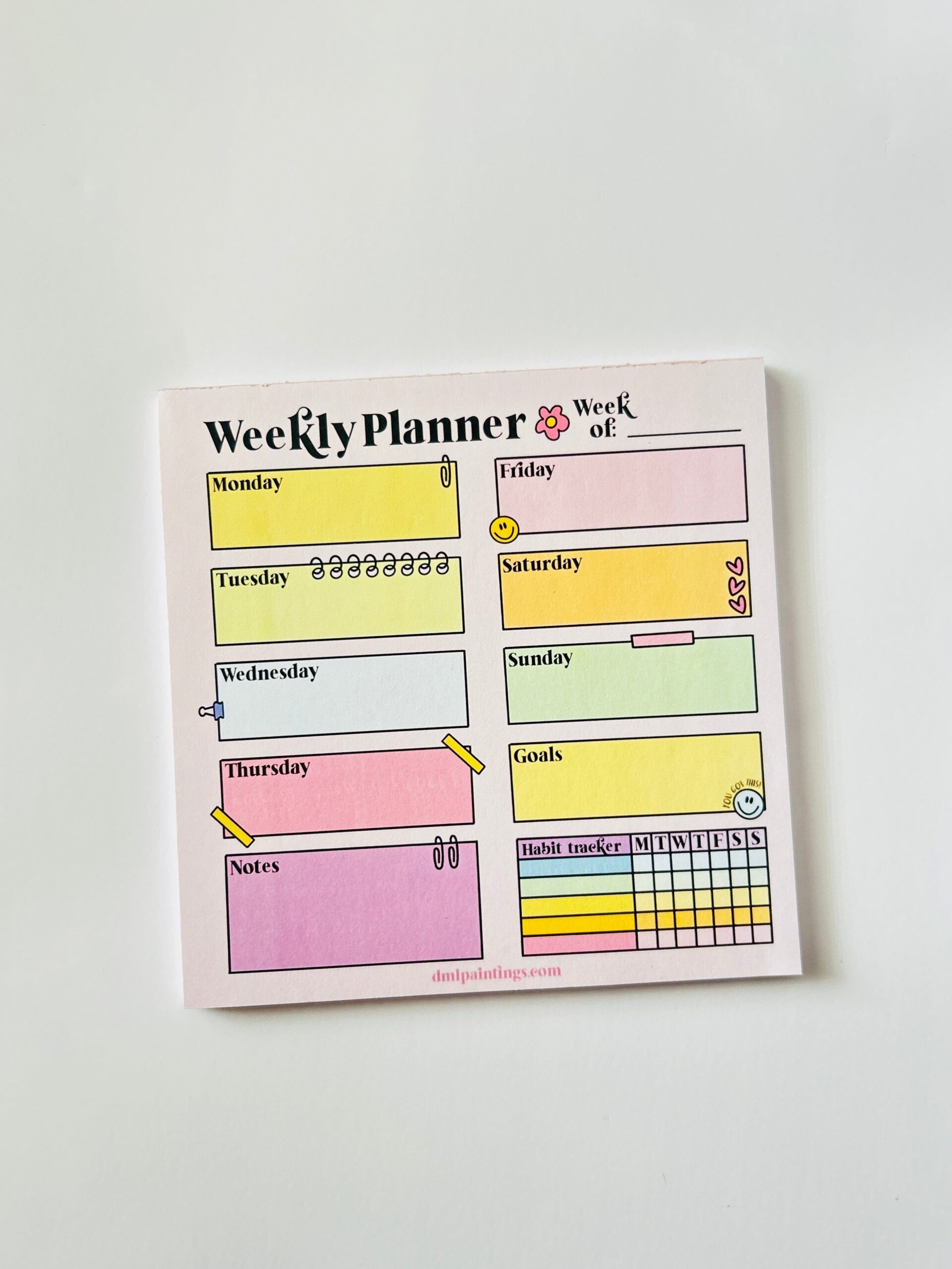 📌 📁 Weekly Planner 426 — Creative Weekly Planner Design | stay inspired all year long